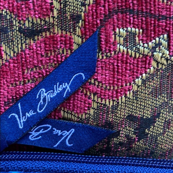 Vera Bradley Blue Makeup Bag - Picture 2 of 3